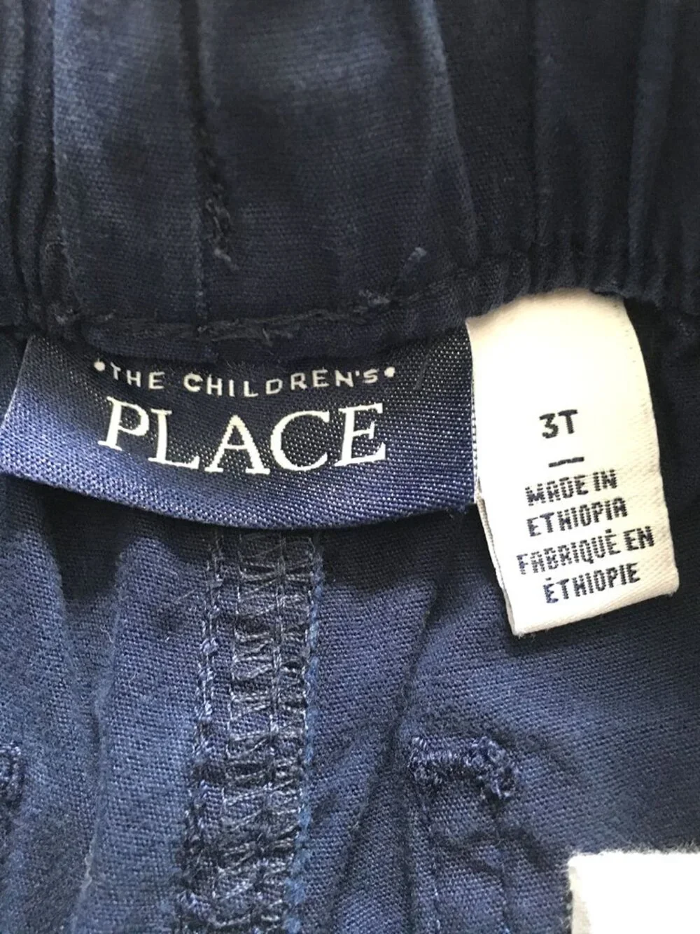 The Children's Place Boy's Navy-Blue Shorts Size 3T